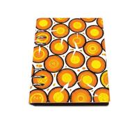 Checkered Radial Circles Notebook, Pu Leather Notebooks, Lined Paper Spiral Notebook A5 180Pages/90Sheets, Notes Book for Home, Journal for Work, Revision Supplies Women Man