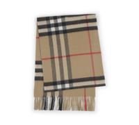 Checkered Scarf in Beige - male - Burberry - Winter Scarves - Multicolor - ONE SIZE - Accessories ONE SIZE