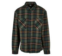 Checkered shirt Urban Classics Fane Vert S