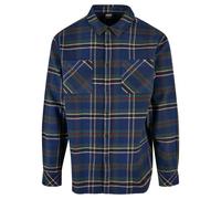 Checkered shirt Urban Classics Mountain Bleu S