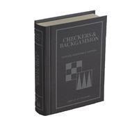 Checkers and Backgammon Vintage Bookshelf UK Edition - Brand New