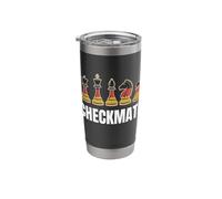Checkmate German Flag Chess Pieces Chess Player Stainless Steel Insulated Tumbler