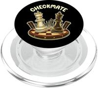 Checkmate Grand Master Chess Player Retro Chess Birthday Men PopSockets PopGrip for MagSafe