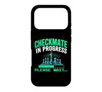 Checkmate In Progress Please Wait.. Funny Chess Player Lover Case for iPhone 17 Pro