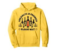 Checkmate In Progress Please Wait Funny Chess Player quote Pullover Hoodie