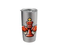 Checkmate King Stainless Steel Insulated Tumbler