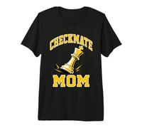 Checkmate Mom Varsity Chess King Athletic Premium T-Shirt