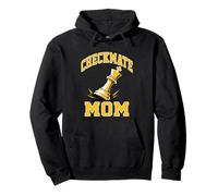 Checkmate Mom Varsity Chess King Athletic Pullover Hoodie