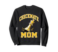 Checkmate Mom Varsity Chess King Athletic Sweatshirt
