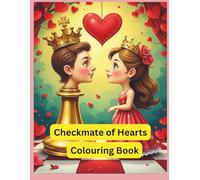 Checkmate of Hearts: Royal Chess Coin Valentine Coloring Book: Elegant King & Queen Romance Designs for Adults and Teens