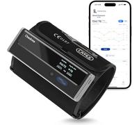 Checkme Blood Pressure Monitor for Home Use, Bluetooth BP Machine on Upper Arm, Accurate Readings in 30 Seconds, App Compatible iOS and Android, Stores Readings