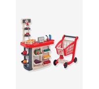 Ecoiffier Supermarket With Shopping Cart Red Kids