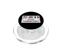 Checkpoint Charlie Cold War Berlin Wall East Germany France PopSockets PopGrip for MagSafe