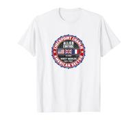 Checkpoint Charlie Cold War Berlin Wall East Germany France Value Graphic T-Shirt, Men, White, S