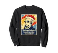 Checks And Balances Alexander Hamilton Santa Christmas Xmas Sweatshirt