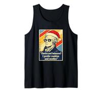 Checks and Balances Alexander Hamilton Santa Christmas Xmas Tank Top