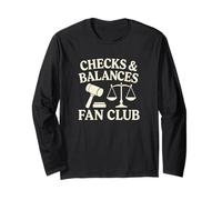 Checks and Balances Fan Club Justice Long Sleeve T-Shirt