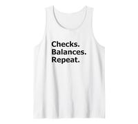 Checks Balances Repeat Constitutional Tank Top