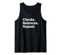 Checks Balances Repeat Constitutional Tank Top
