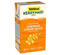 Cheddar Cheese Sauce 1 Litre - Gluten Free, Halal, Ready to Serve - Perfect for Nacho, Tortilla and More (1 Litre)