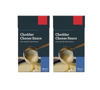Cheddar Cheese Sauce, Rich and Savoury, Gluten Free, 1 Litre, Suitable for Vegetarians,Pack Of 2