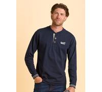 Cheddleton Long Sleeve T Shirt Brakeburn Blue XXL
