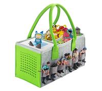 Chedin Tonie Toniebox Accessories Protective Case Organiser with Figures Storage Plenty of Space Bag for Toniebox Starter Set and Tonies Figure Carry Bag (Green)