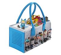 Chedin Tonie Toniebox Accessories Protective Case Organiser with Figures Storage Plenty of Space Bag for Toniebox Starter Set and Tonies Figure Carry Bag (Blue)