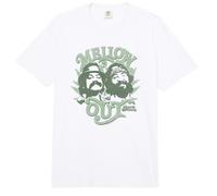Cheech & Chong Mellow Out Classic Portraits Comfort Colors Adult Heavyweight T-Shirt