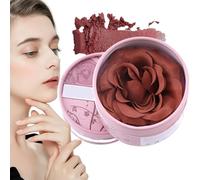 Ch lush Eyeshadow Natural Flower Tone Easy to Apply Nude | 3D rose petals blush face nude make-up, 3D highlighter, cream, nude make-up for day, going out, travel, stage