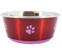 Cheeko Super Fusion Red Fash Dog Bowl, 1.9L, 8-Inch