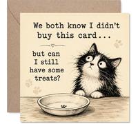 Cheeky Birthday Card, Cat's Out the Bag