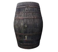 Cheeky Chicks Ltd Ice Bath/Soak Tub XL Rustic 500L Old Oak Original Whisky Barrel Removable Lid Drain Tap (Rustic)