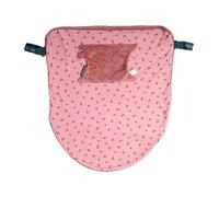 Cheeky Chompers Attachable Travel Blanket with Hand and Foot Pouch - Rainbow Rose