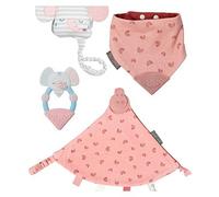 Cheeky Chompers Comfort & Chew Baby Teething Gift Set - Rainbow Rose