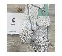 Cheeky Chompers Luxury Newborn Baby Giftbox - Silver Stars