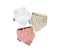Cheeky Chompers Neckerchew Teething Bib 3 Pack - Rainbow, Leopard, Silver Stars