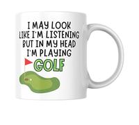 Cheeky Chops Funny Golf Mug for Men Golfer BSMUG11