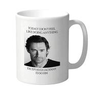 Cheeky Chops Funny Hugh Jackman Mug Rude Coffee Cup for Women Men Novelty Celebrity Crush