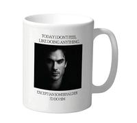 Cheeky Chops Funny Ian Somerhalder Mug Rude Coffee Cup for Women Men Novelty Celebrity Crush