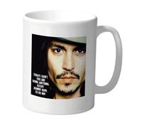 Funny Mug Johnny Depp Hot Novelty Gift Mug for Her Female Sexy