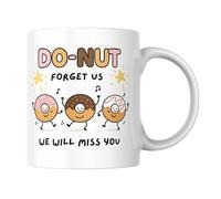 Cheeky Chops Funny Leaving Mug Do Nut Forget Us We Will Miss You CMUG833