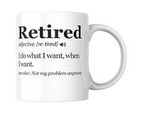 Cheeky Chops Funny Retirement Mug for Men Women BSMUG12