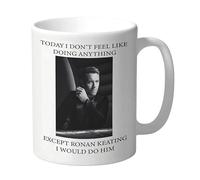 Cheeky Chops Funny Ronan Keating Mug Rude Coffee Cup for Women Men Novelty Celebrity Crush