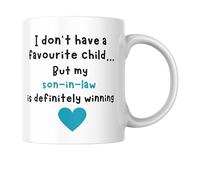 Cheeky Chops Funny Son in Law Mug - Favourite Child BSMUG15