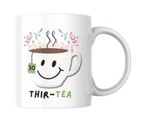 Cheeky Chops Funny Tea Birthday Mug, 30th CMUG684