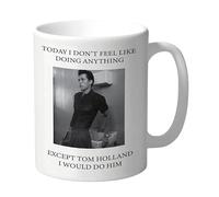 Cheeky Chops Funny Tom Holland Mug Rude Coffee Cup for Women Men Novelty Celebrity Crush