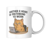Cheeky Chops Funny Work Mug for Coworker Another 8 Hours