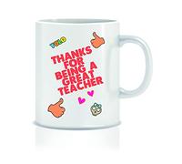 Cheeky Chops Novelty Gift Mug Birthday Gift for Him Her Mug Joke Humour - Teacher Mug Thanks for Being a Great Teacher - KMUG28