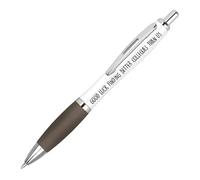 Cheeky Chops Rude Pen - Funny Ballpoint Pen “Good Luck Finding Better Colleagues Than Us” - Novelty Office Desk Stationery for Adults